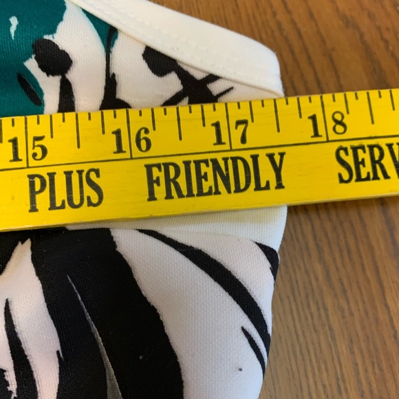 WOMENS KAREN KANE SCUBA FLOWER TANK DRESS - Picture 8 of 8